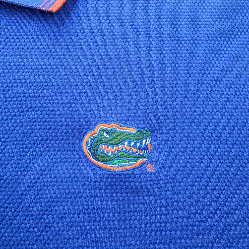 Florida Gators Boca Classics Pique Polo Shirt Mens XL Blue NCAA College Logo - Picture 3 of 7